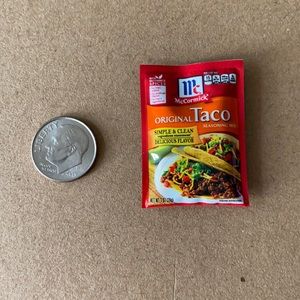 5/$8 Mini Brands Toy: McCormick Taco Seasoning
